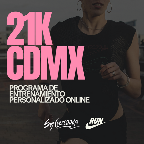 PLAN DE ENTRENAMIENTO 21K CIUDAD DE MÉXICO