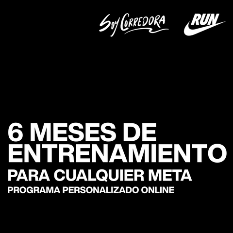 Plan de entrenamiento personalizado ONLINE PREMIUM 6 meses